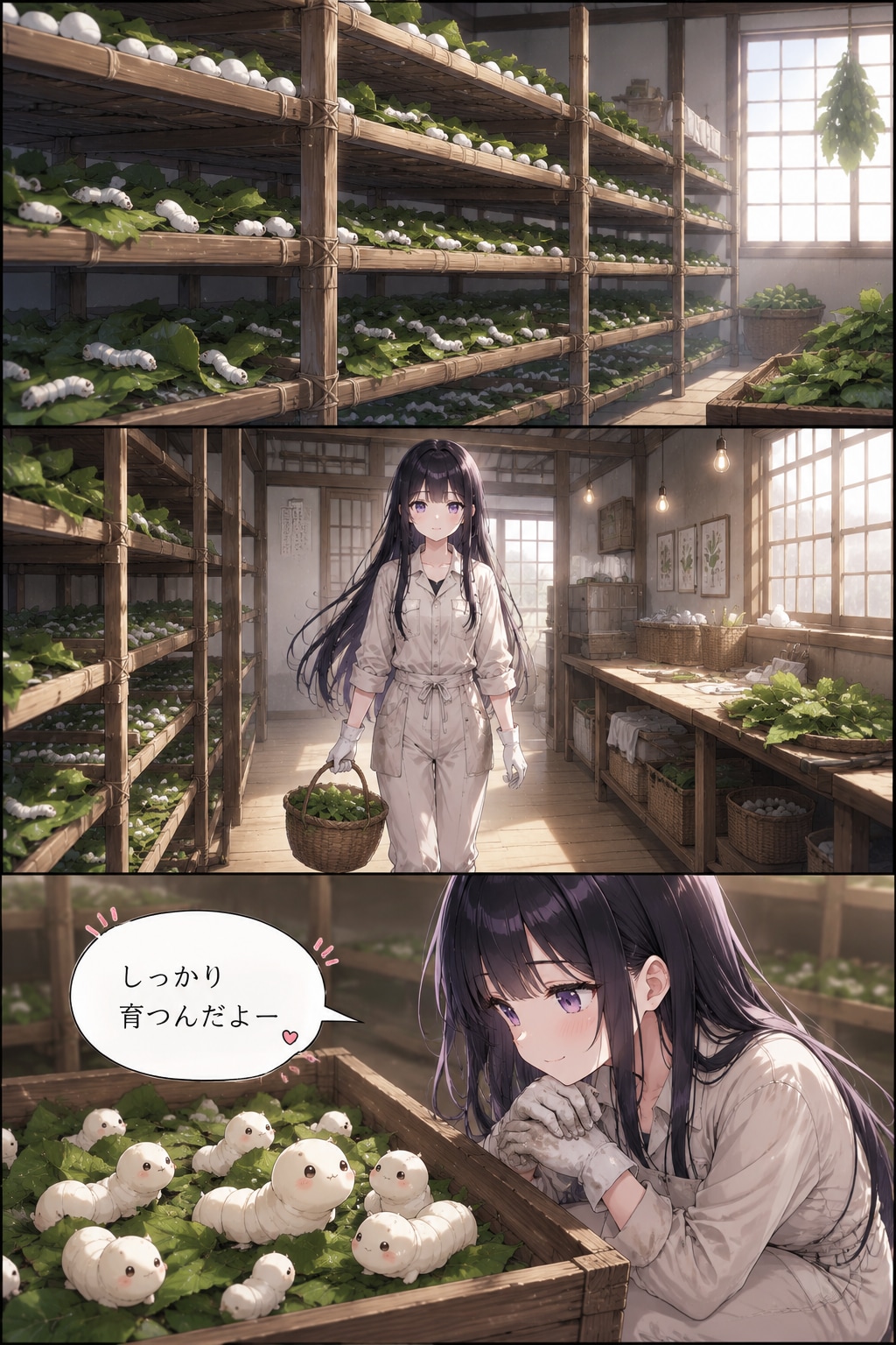 元気に育つんだよー