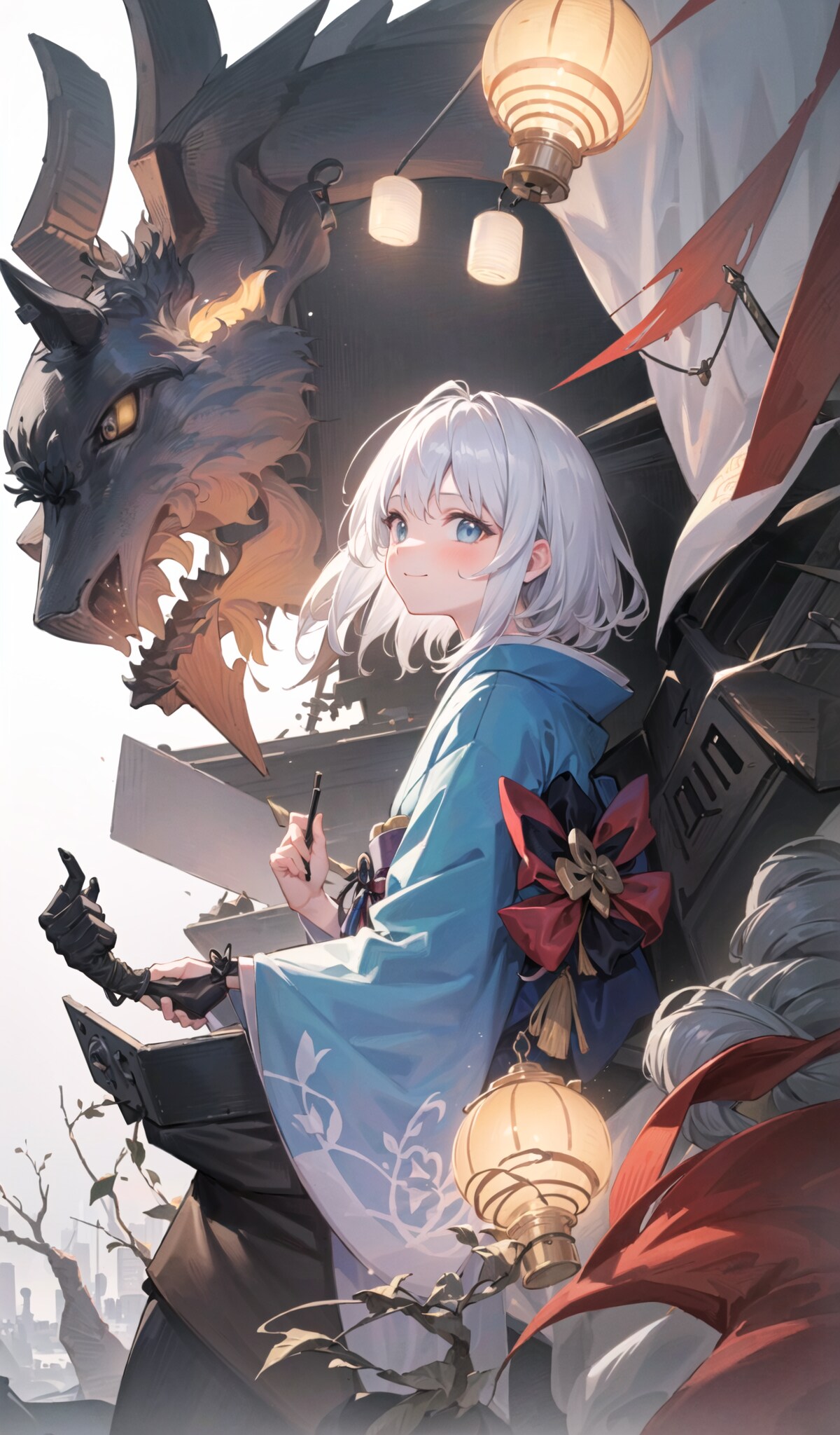 竜と少女