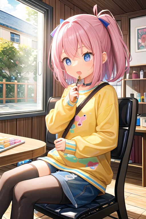 ○ートボールを作る女の子[ツートボール] | の人気AIイラスト・グラビア