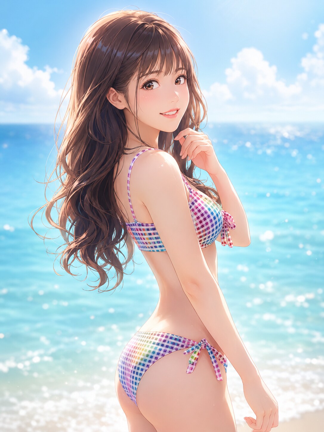 水着女性
