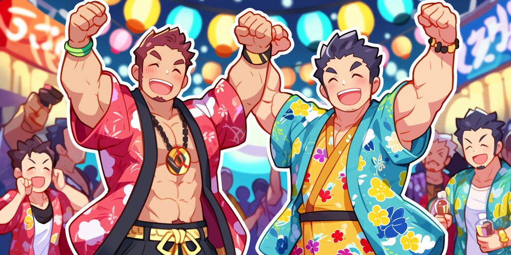 男祭り、開幕！