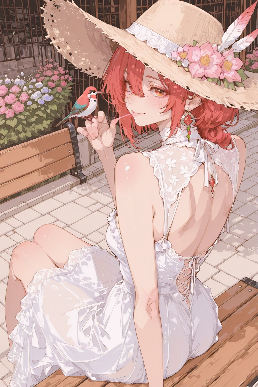 ルビートパーズハチドリと