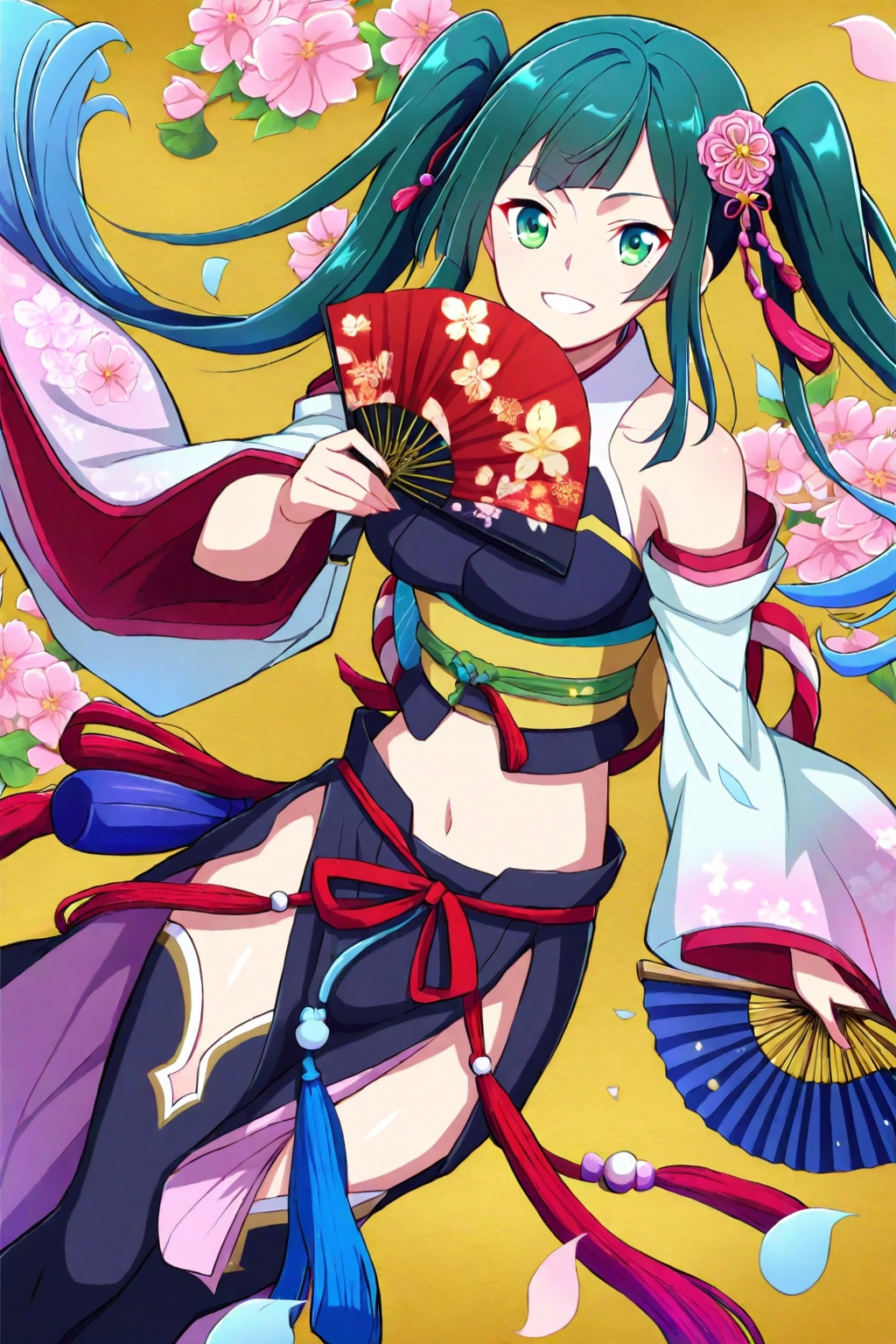 浮世絵風ふぁんたづちっくじゃぱにーずびゅーてぃふるがーる