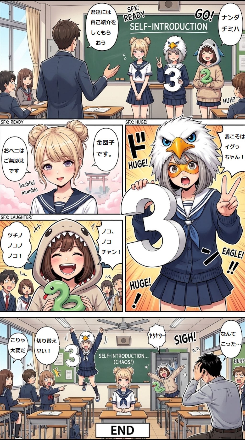 ノコと金団子　自己紹介編
