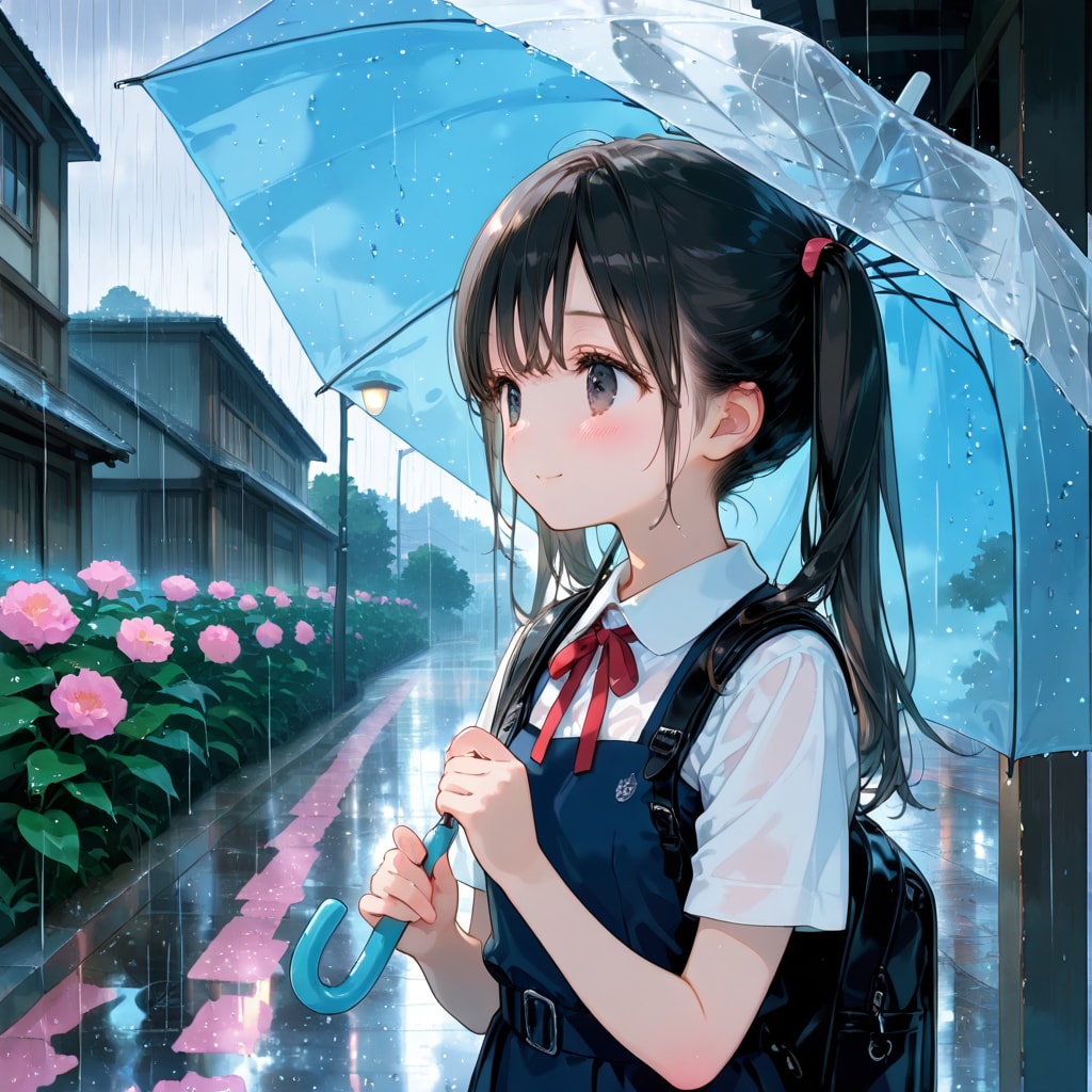 雨の日