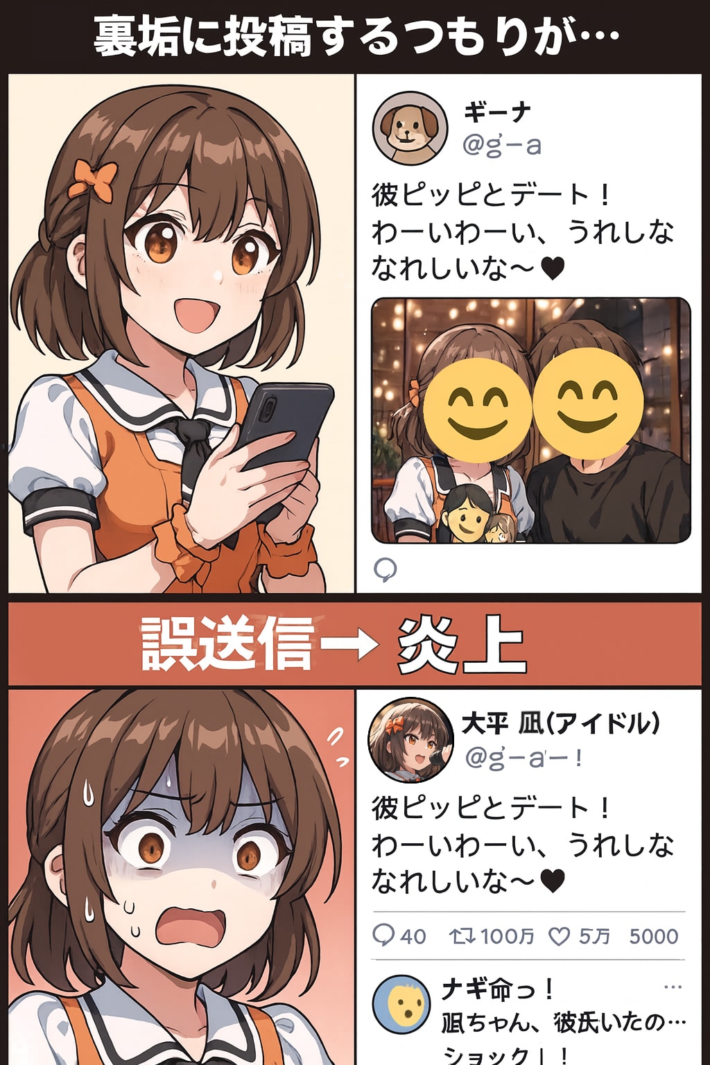 アイドル凪、史上最悪のやらかし