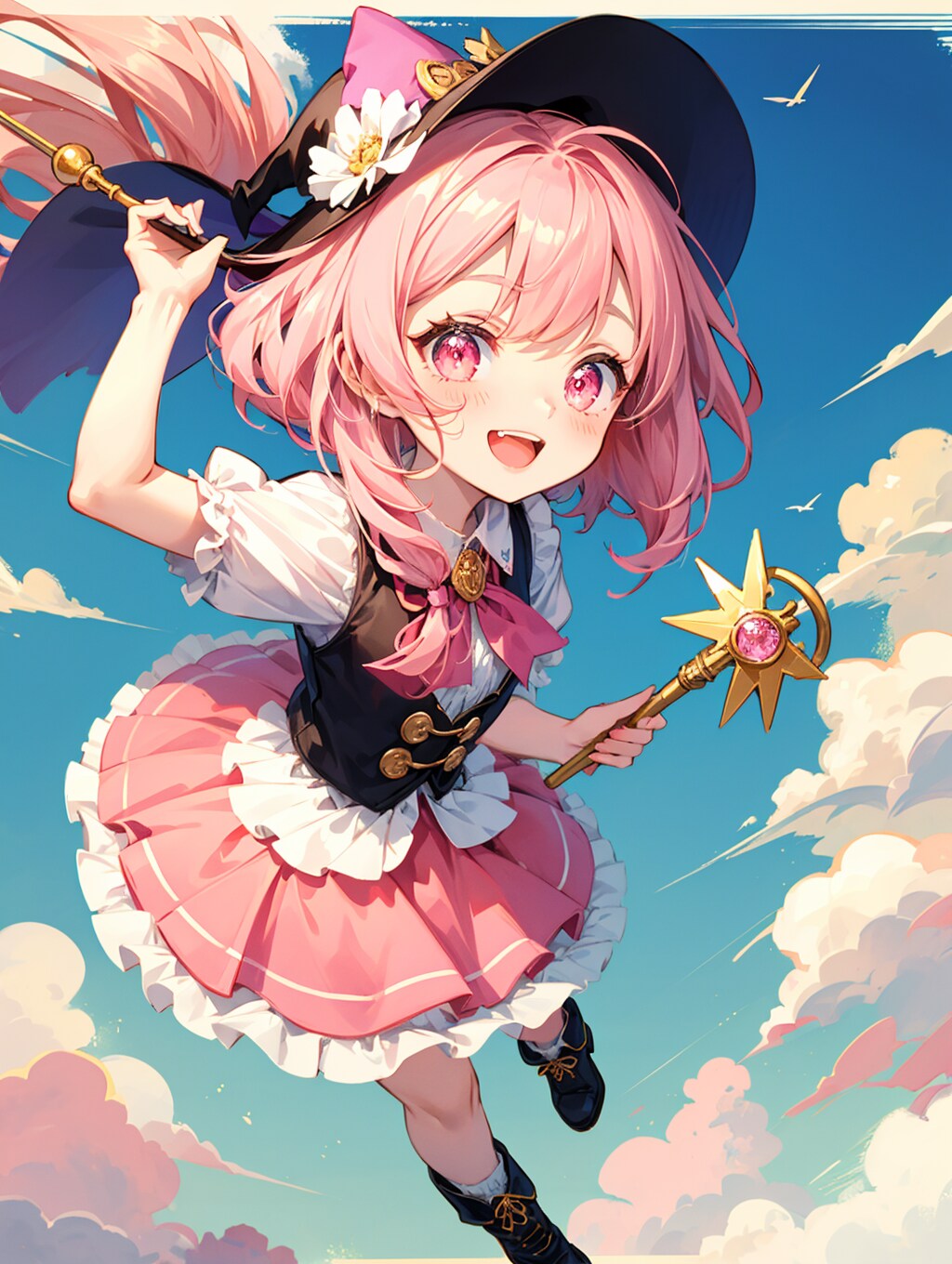 魔法少女にチャレンジ