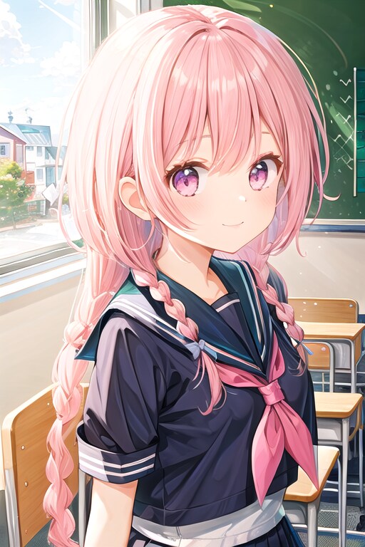 セーラー服の女の子１２ | の人気AIイラスト・グラビア