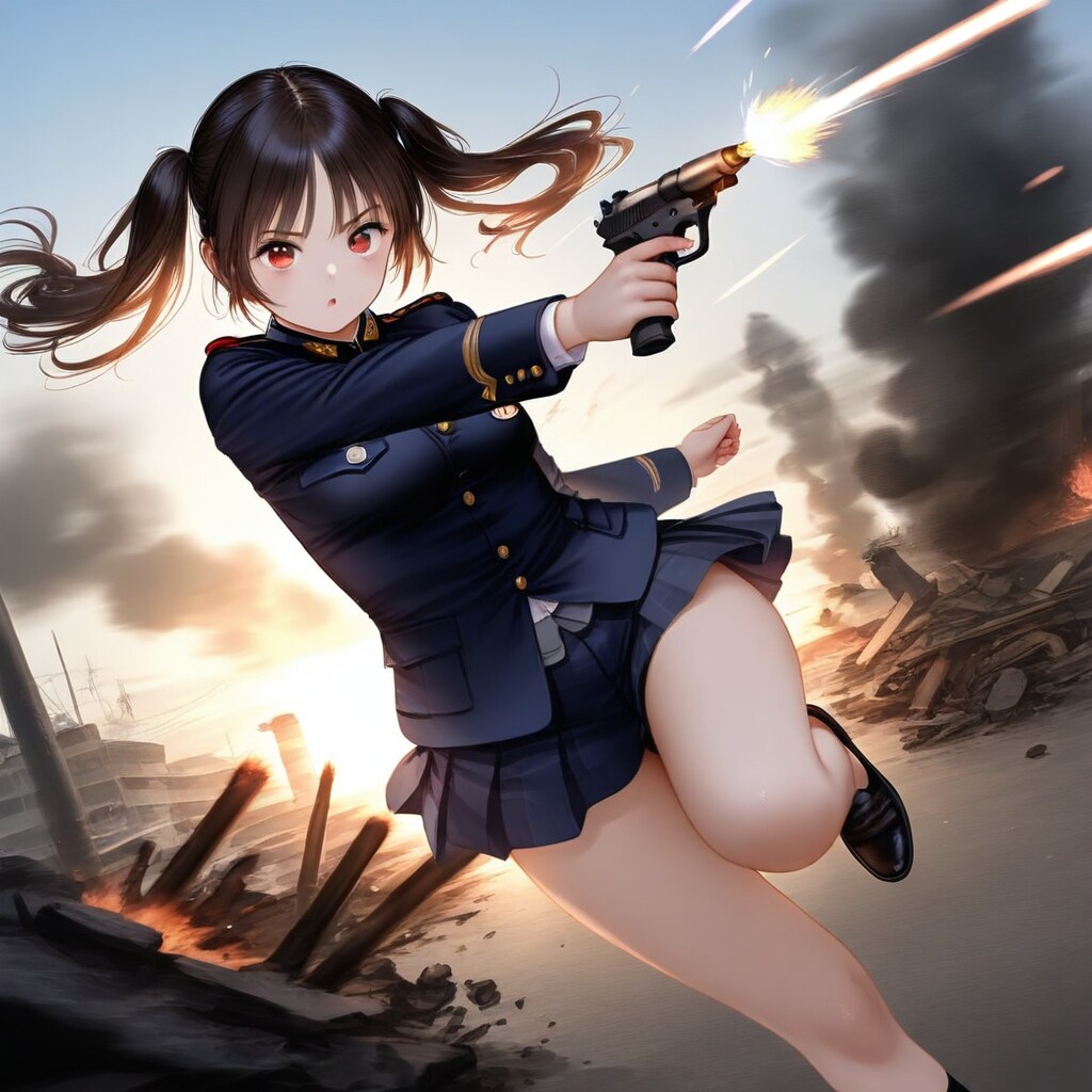 ミリタリー・ガール『敵襲』