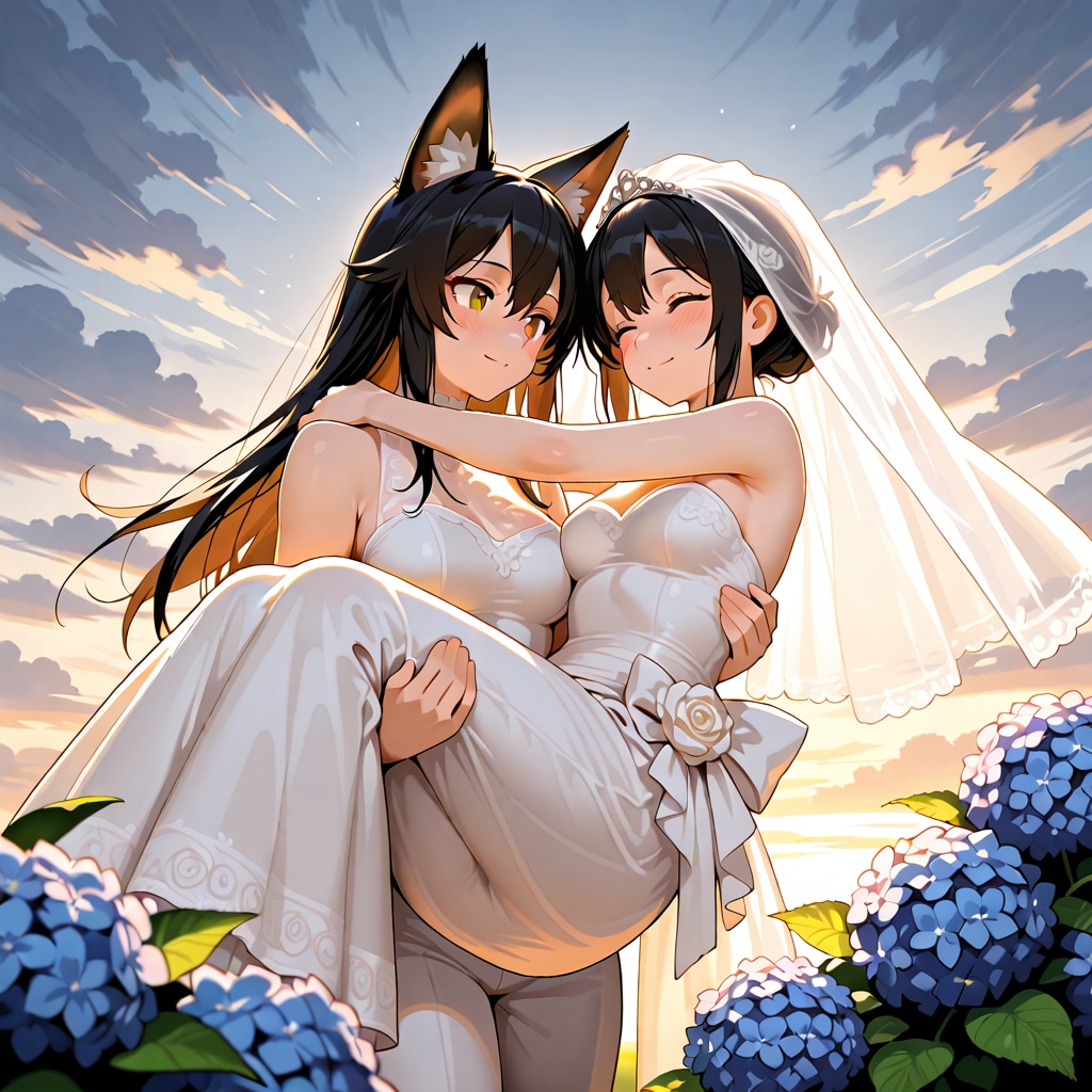 ケモミミ百合婚