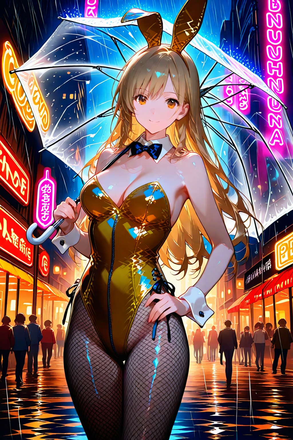 雨の日のバニーガール