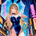 雨の日のバニーガール 5枚目