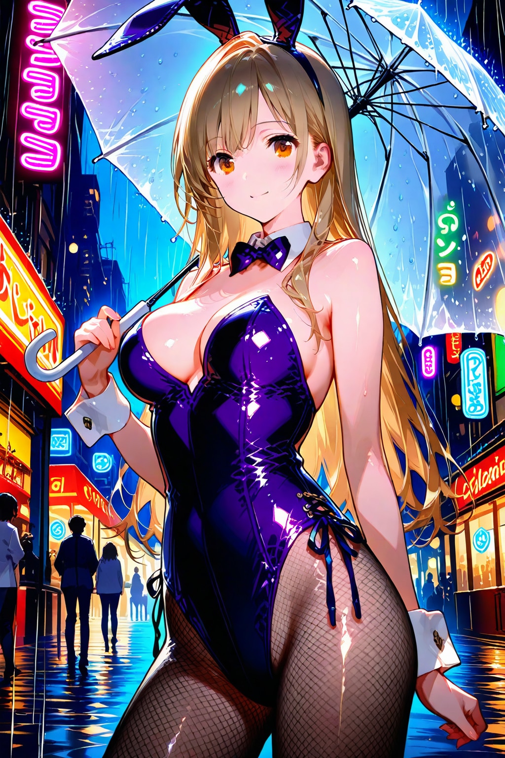 雨の日のバニーガール