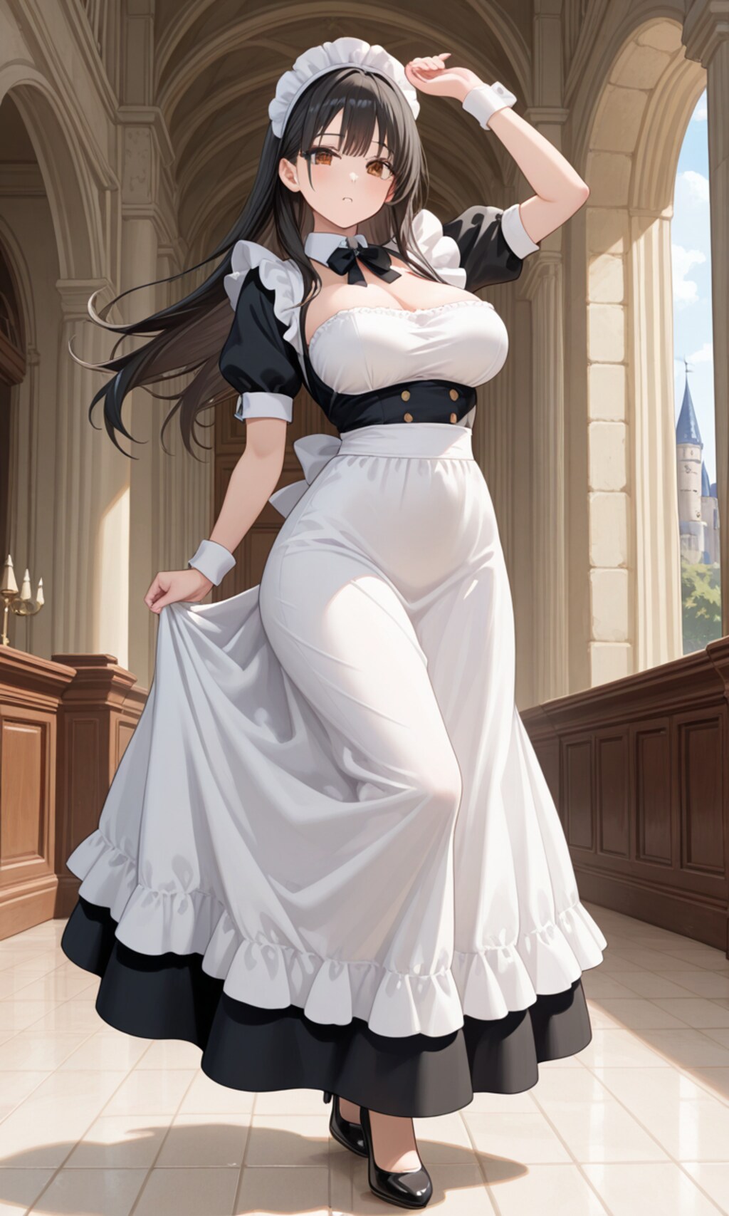 無表情謎ダンスのメイド