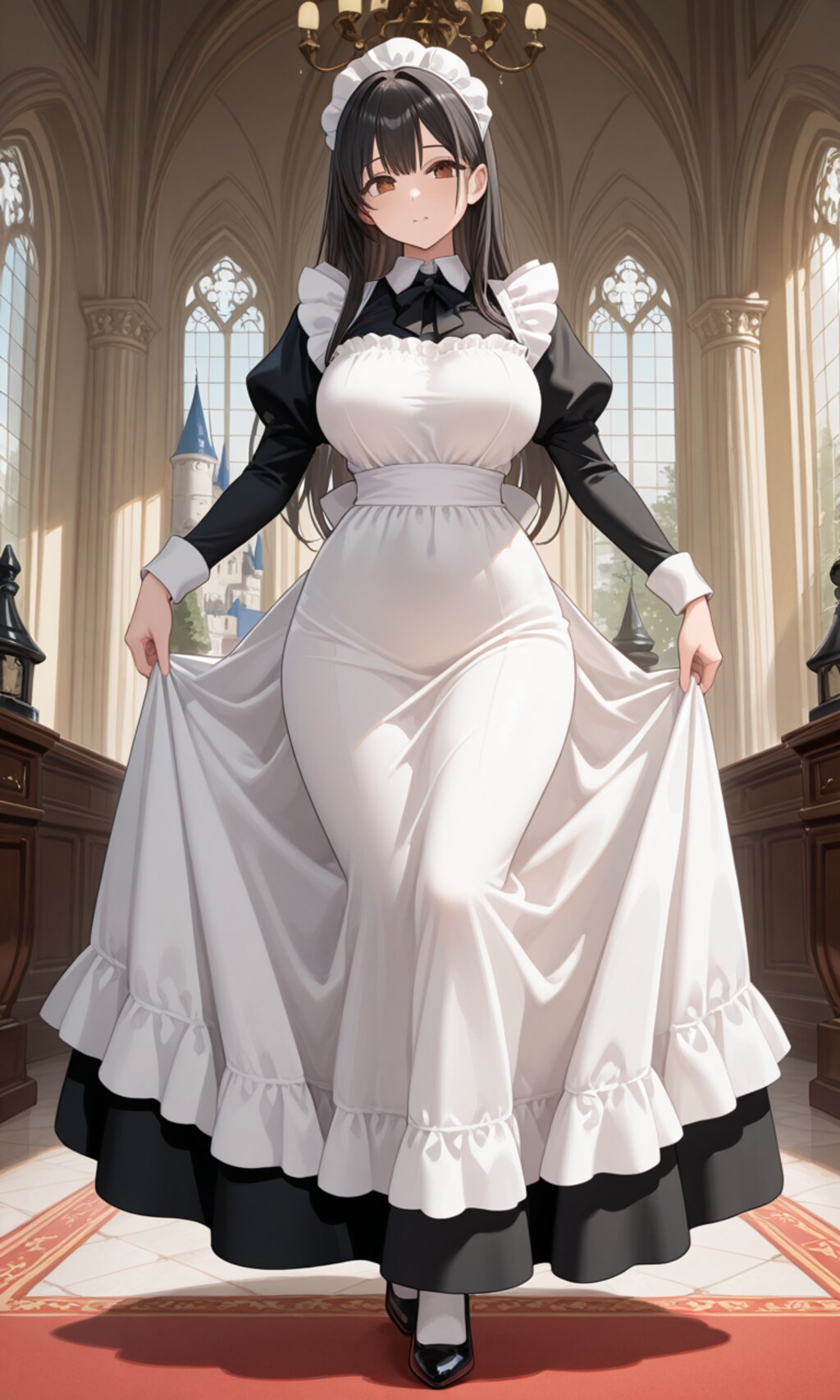 無表情謎ダンスのメイド