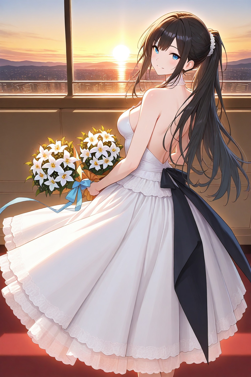 タキシードを着た葵さん