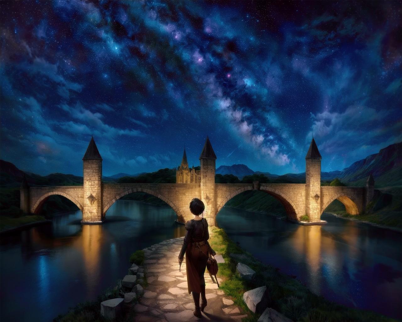 夜の橋
