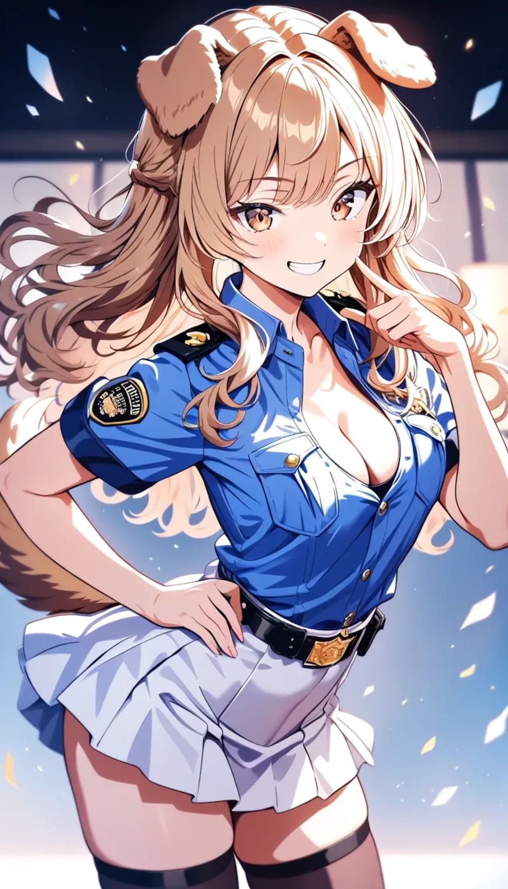 名探偵と警察犬（？）『いーぬのーお巡りさん♪』