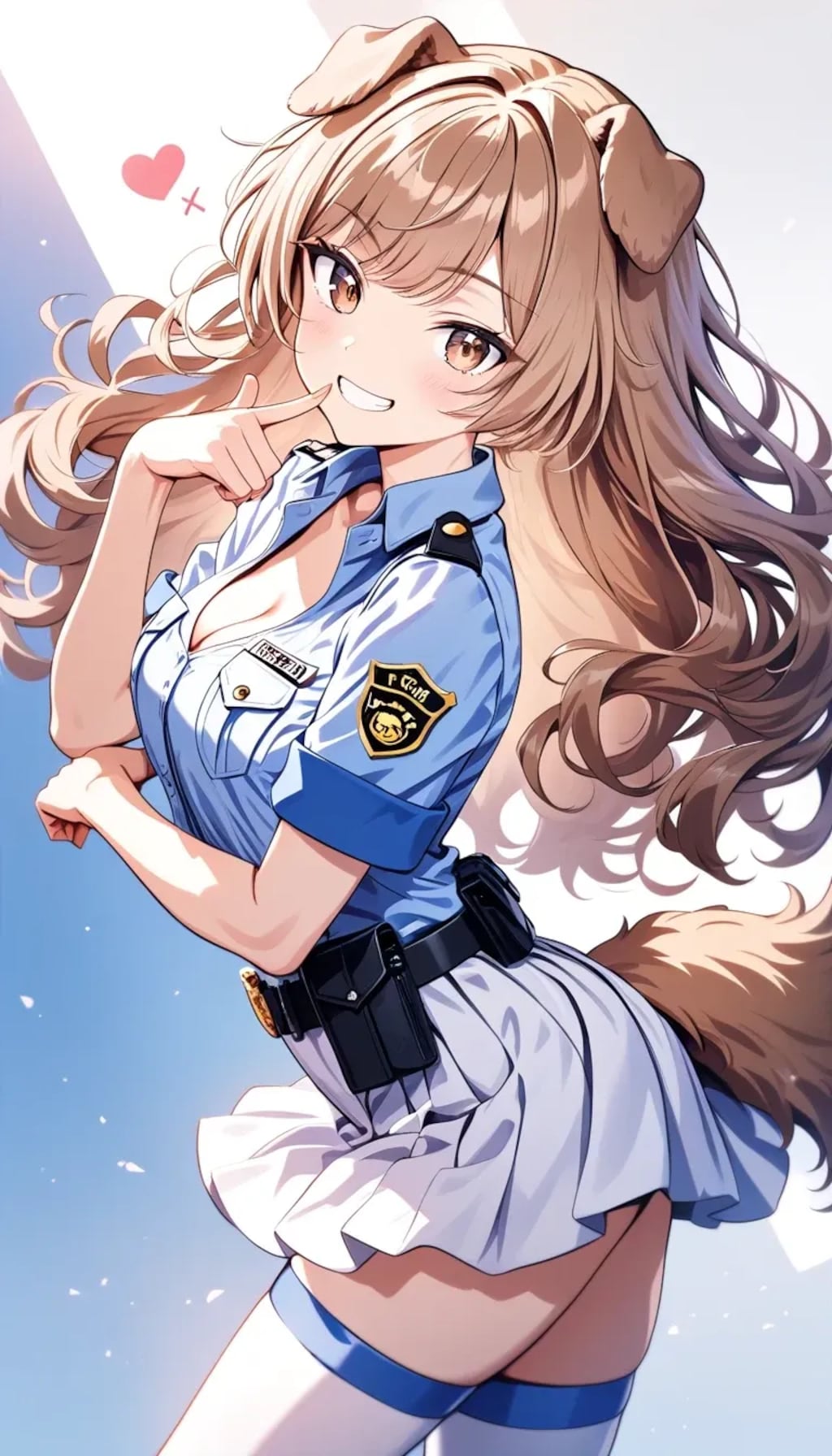 名探偵と警察犬（？）『いーぬのーお巡りさん♪』