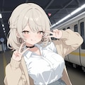 🩵[ティア] 駅でふぇら 2枚目