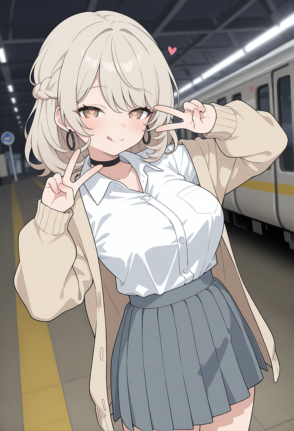 🩵[ティア] 駅でふぇら