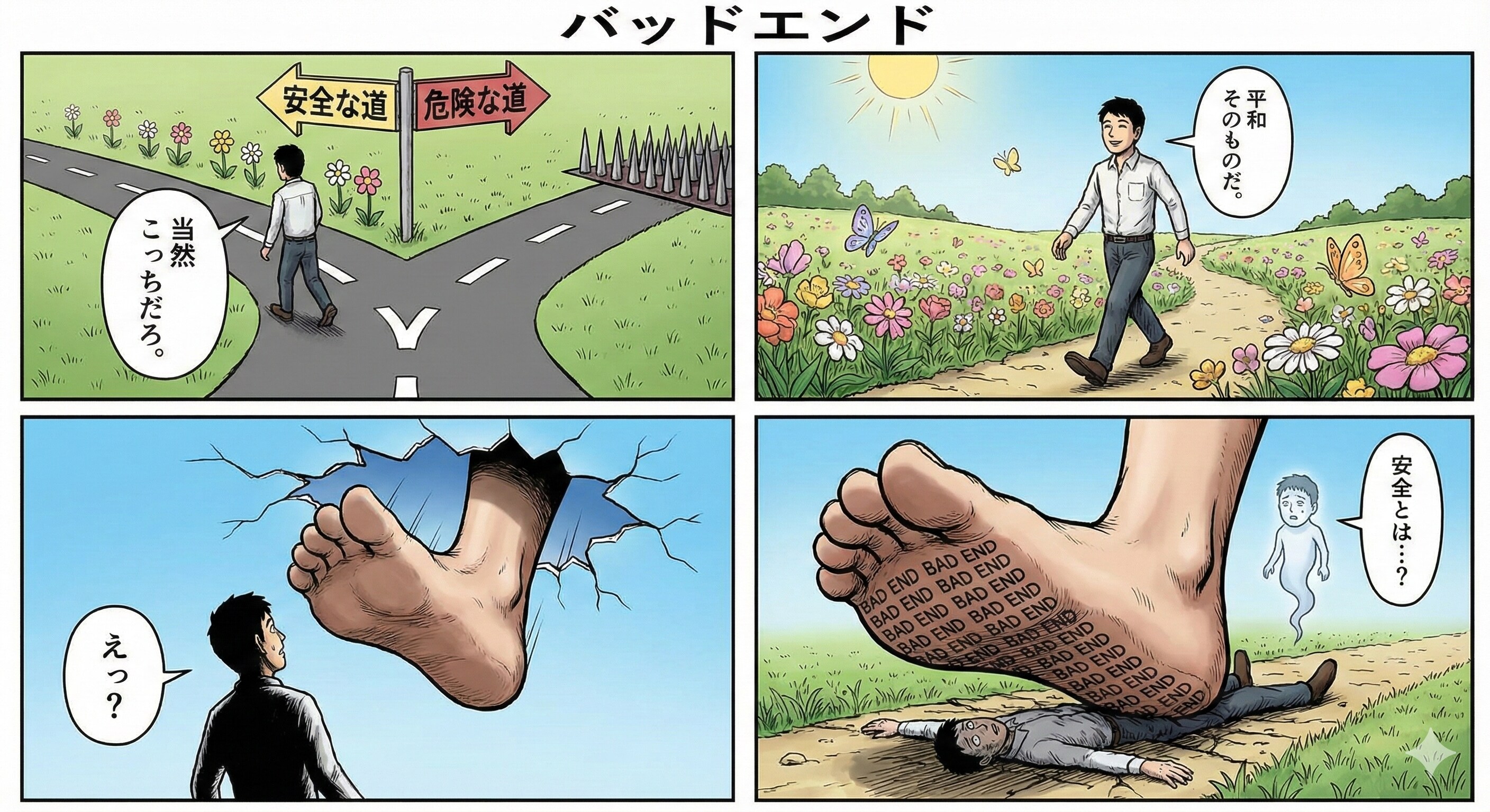 訳の分からない漫画