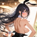 くろいうさぎカフェおっぱい 3枚目