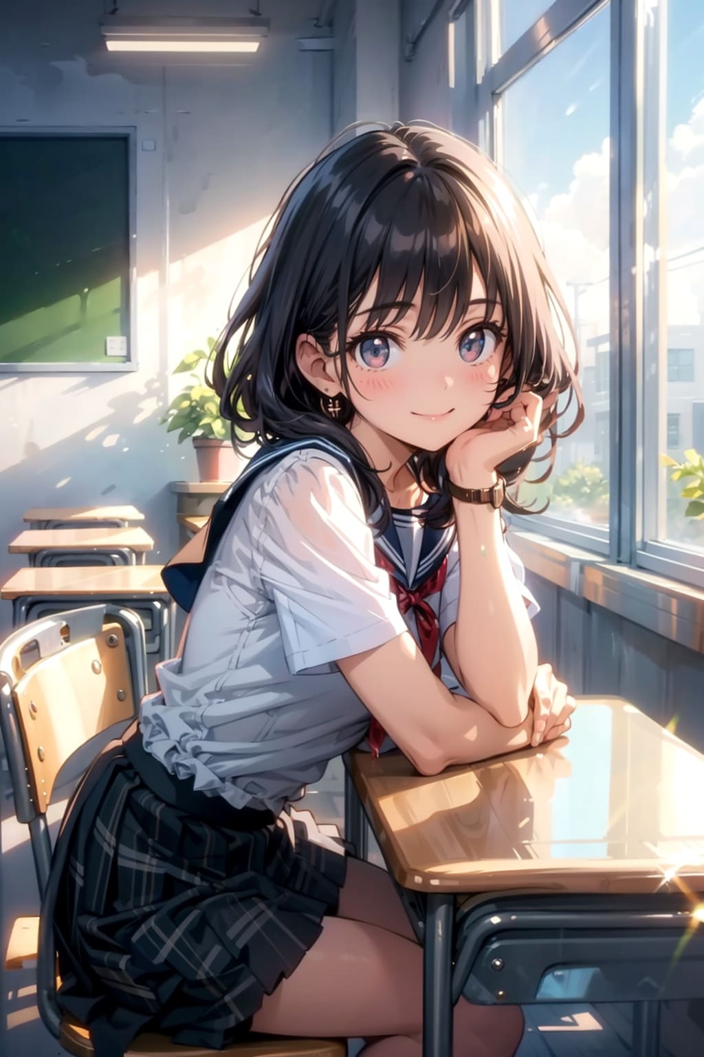 じっと見つめてくる彼女