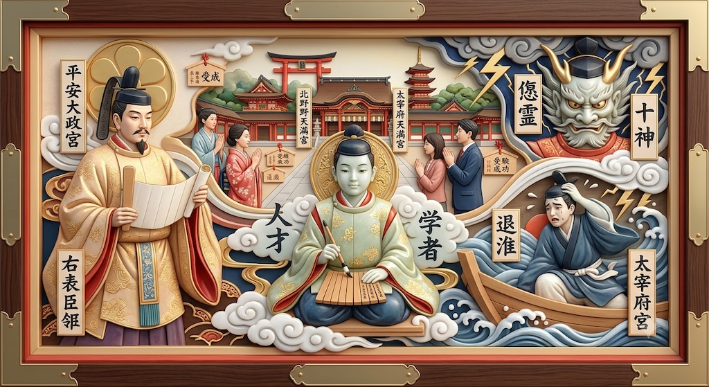 菅原道真絵巻 ～天才の修学、天満の神威～