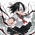 互角場面 （マンガ習作とキャラ絵） 3枚目