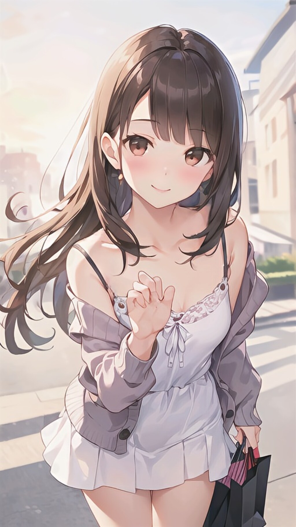長い髪のお姉さん
