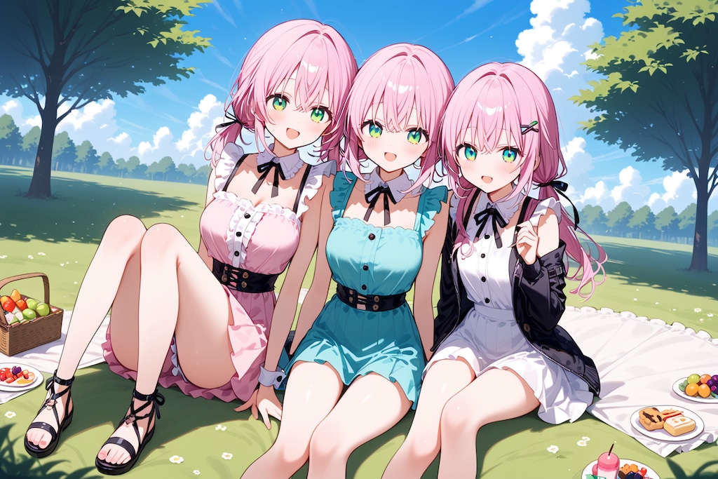 桃花・李々花のピクニック【ボツシリーズ】