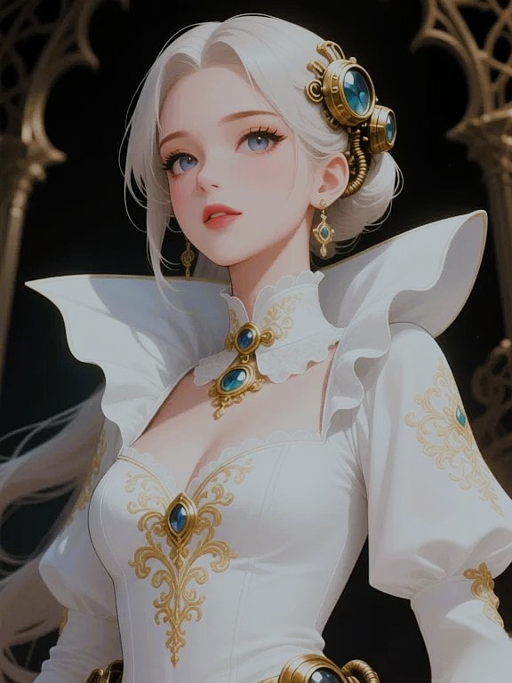 スチームパンクな女性　１ | の人気AIイラスト・グラビア