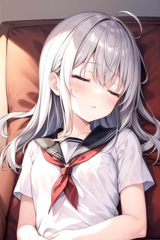寝てるだけ