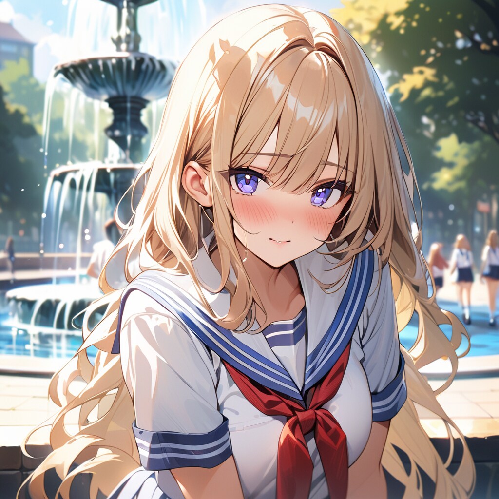 結菜(ゆな)と制服デート