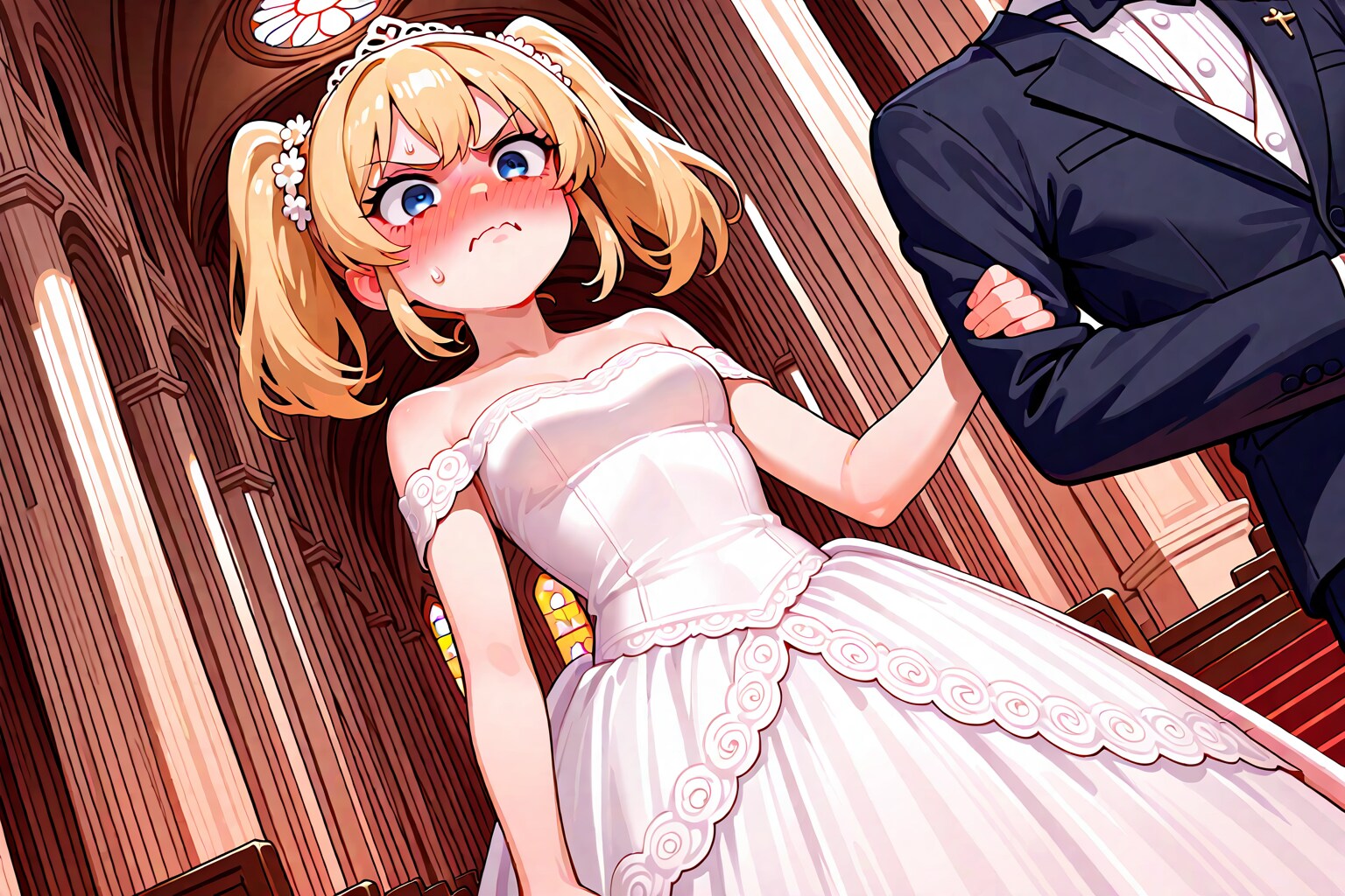 （ナニコレ…恥ずかしぃ///）