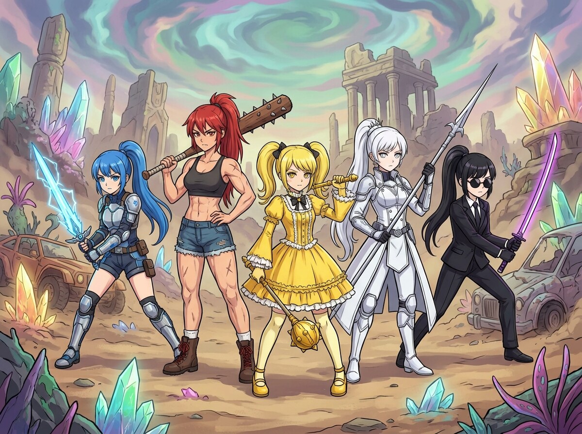 ５色ぽにちゃん 参戦_Flow
