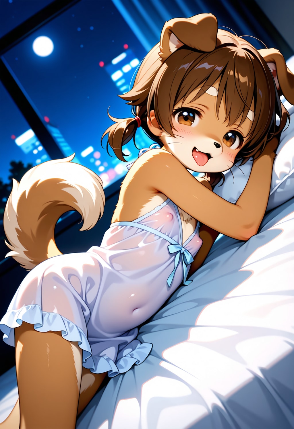 スケスケモネグリジェ