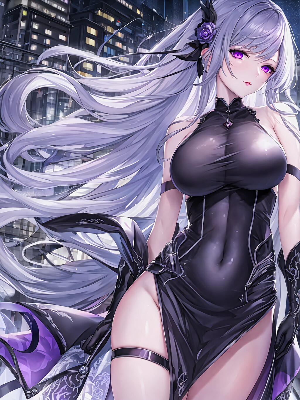 夜の瞳