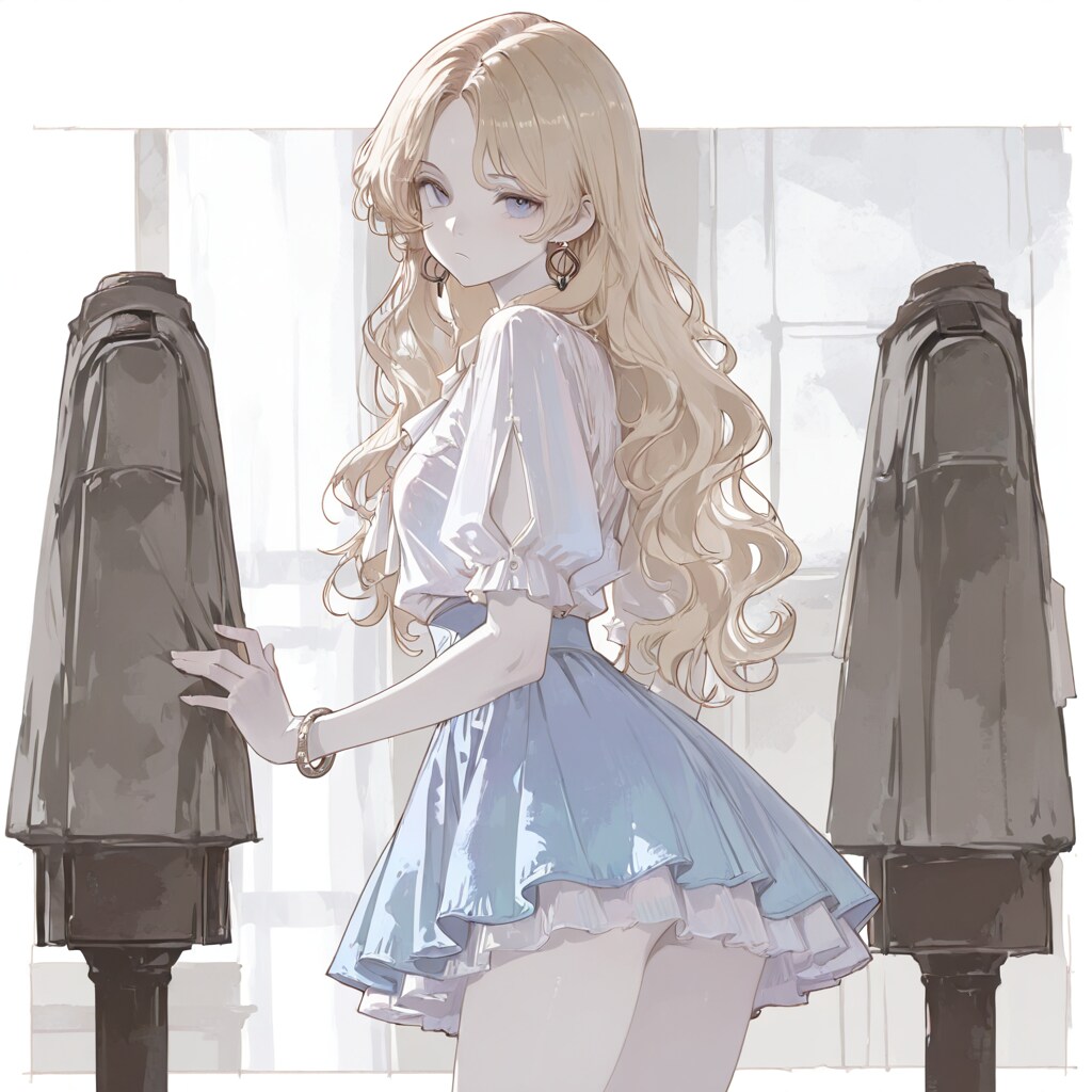 振り向く女性 | の人気AIイラスト・グラビア