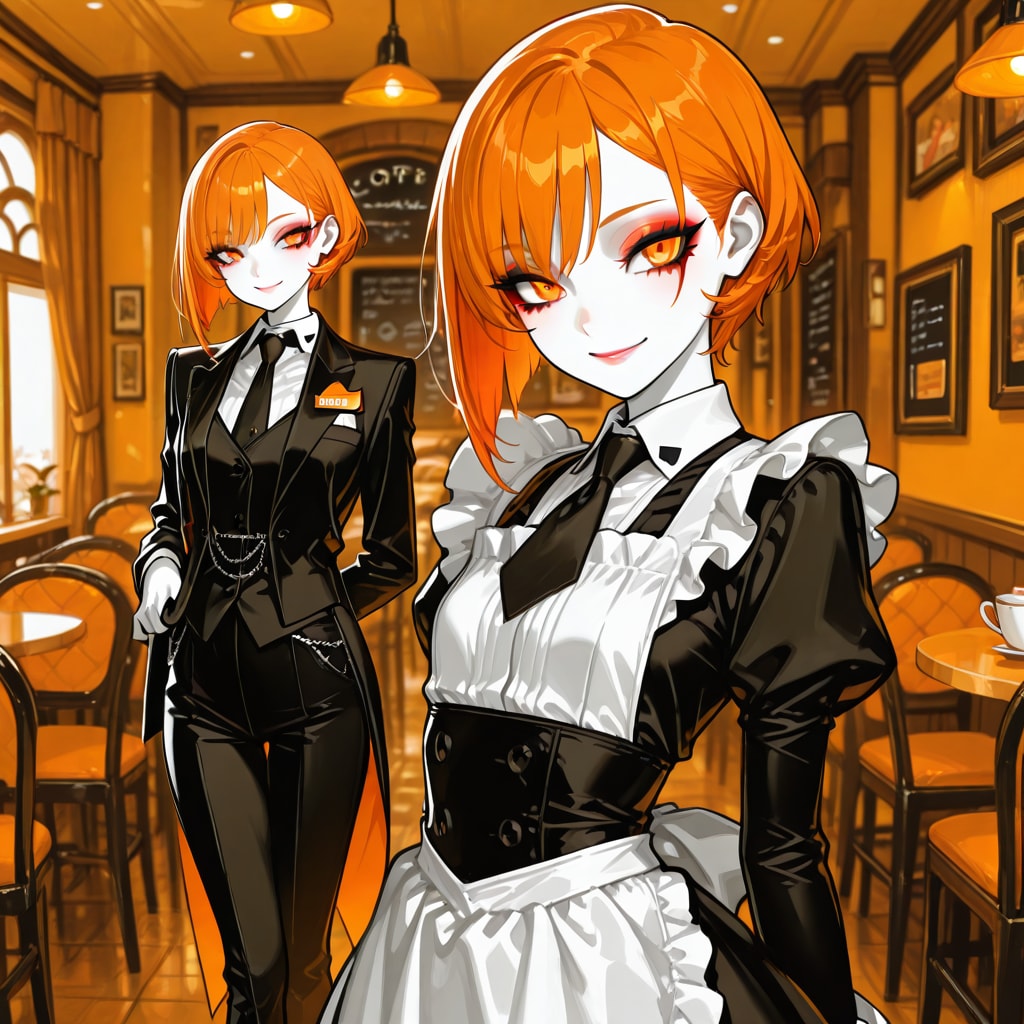 開店5分前の完成形 | の人気AIイラスト・グラビア