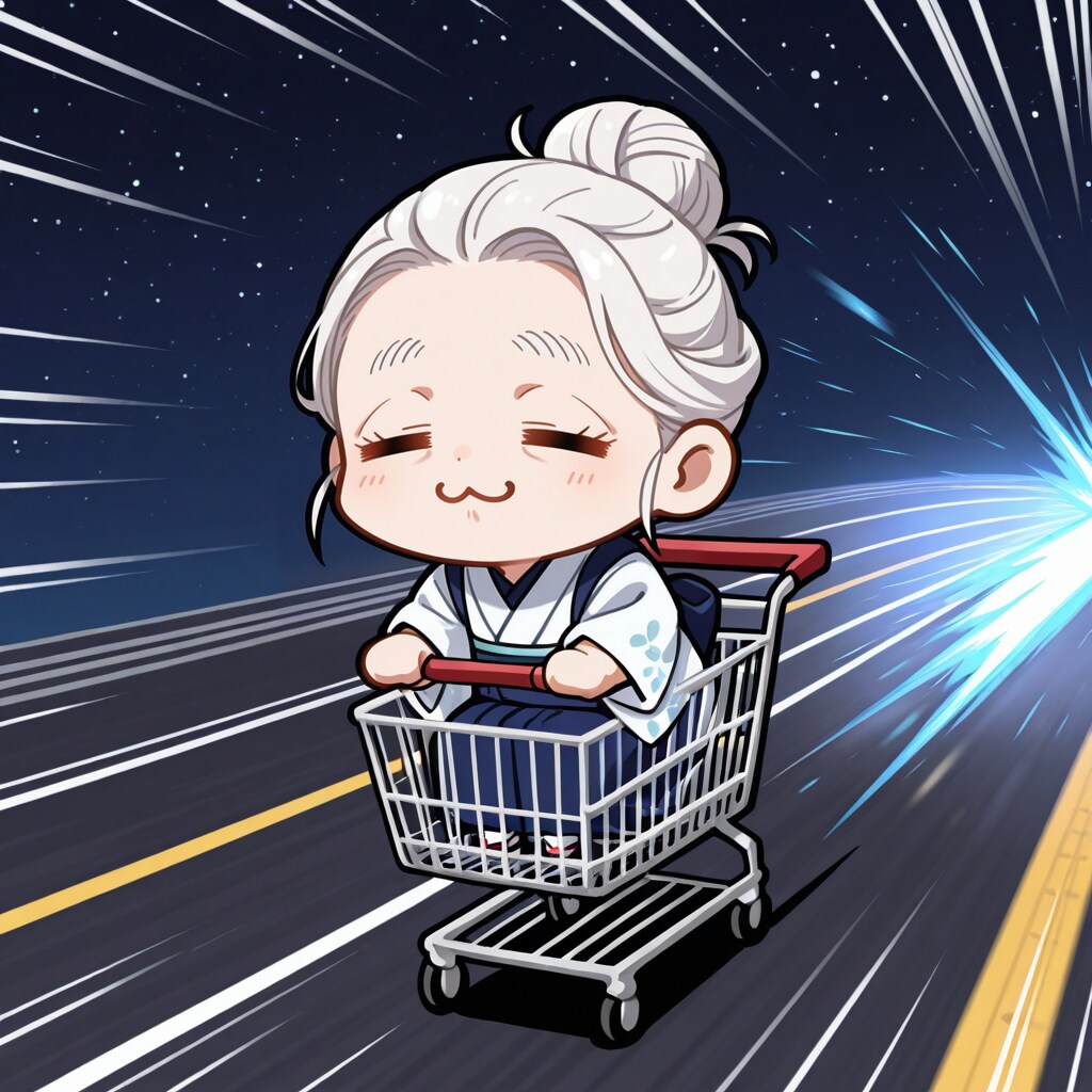 若いもんよりハイスピードなターボばあちゃん