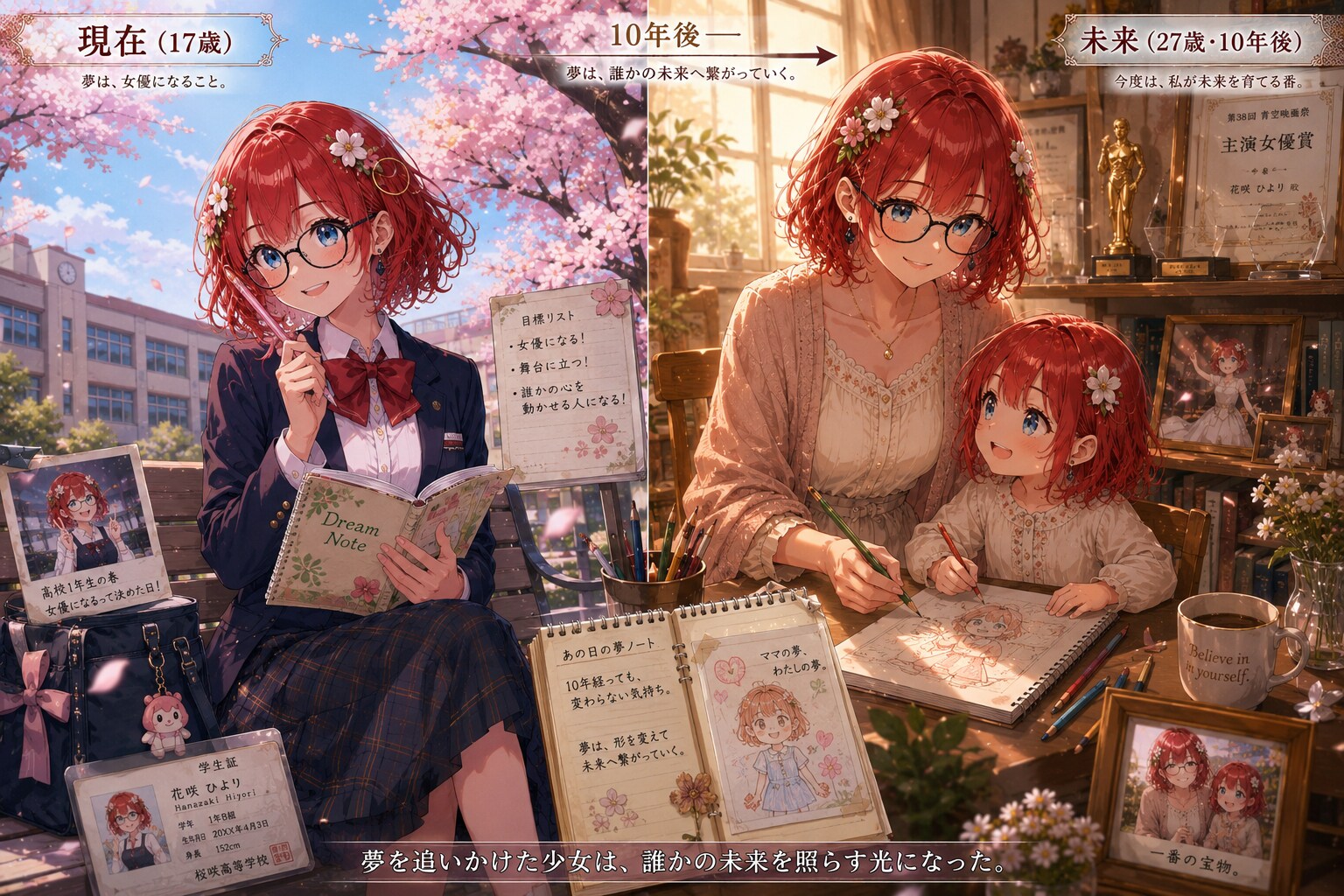 10年越しの夢、その先で誰かの未来を照らす。 | の人気AIイラスト・グラビア