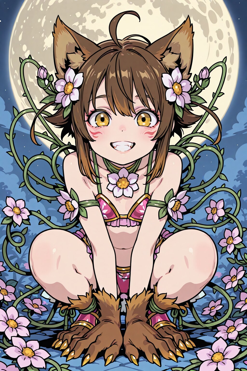 狼娘 | の人気AIイラスト・グラビア
