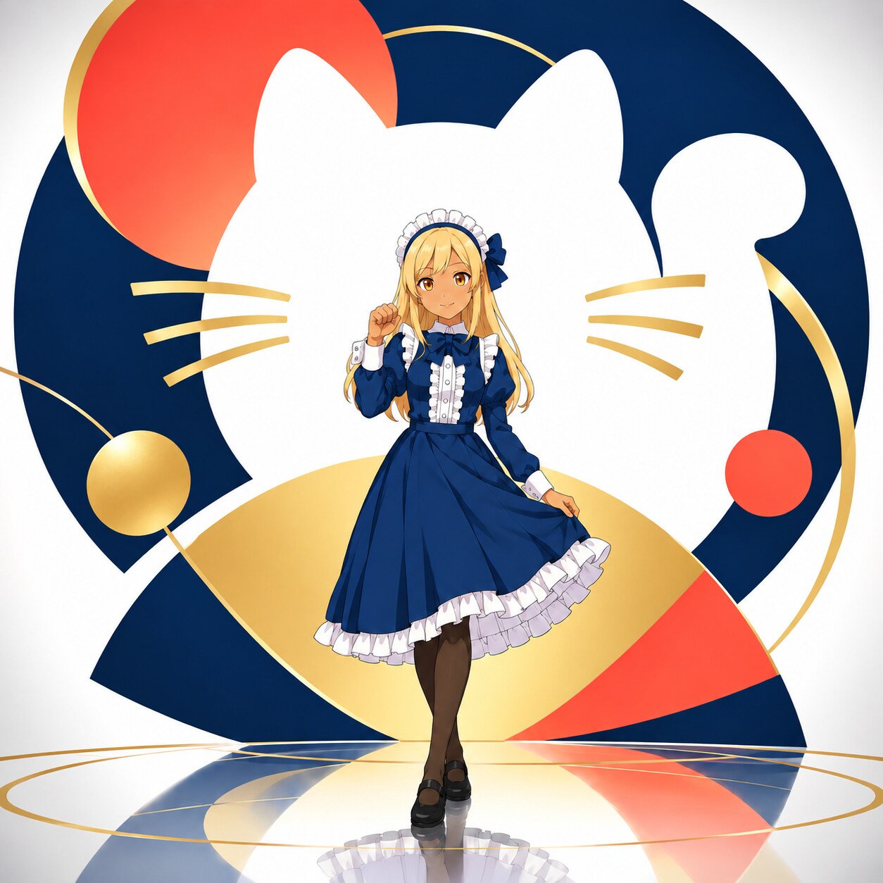招き猫 | の人気AIイラスト・グラビア