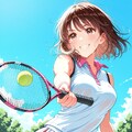 テニス少女！🎾 2枚目