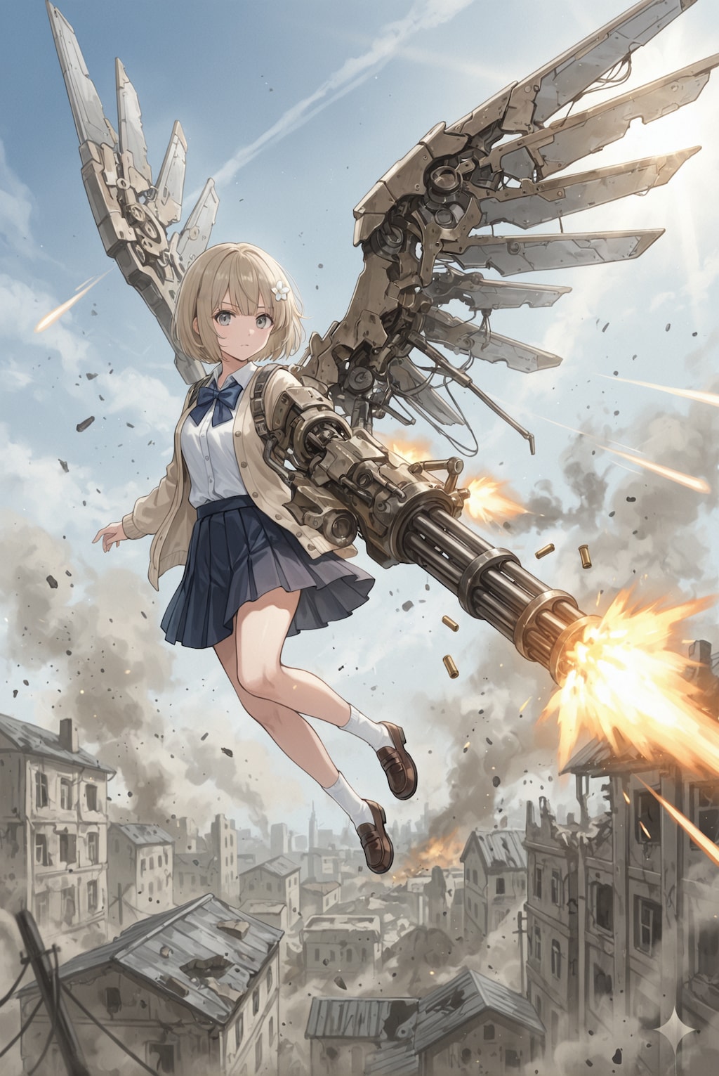 儚翼の終末兵装 零号機：白花