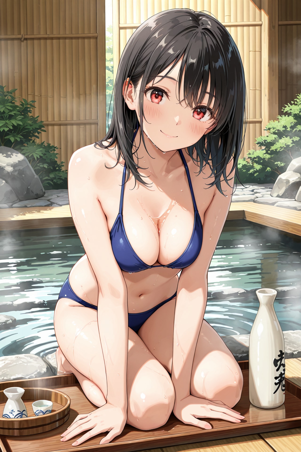 温泉で女の子と日本酒・全年齢版 没作品集 Z716