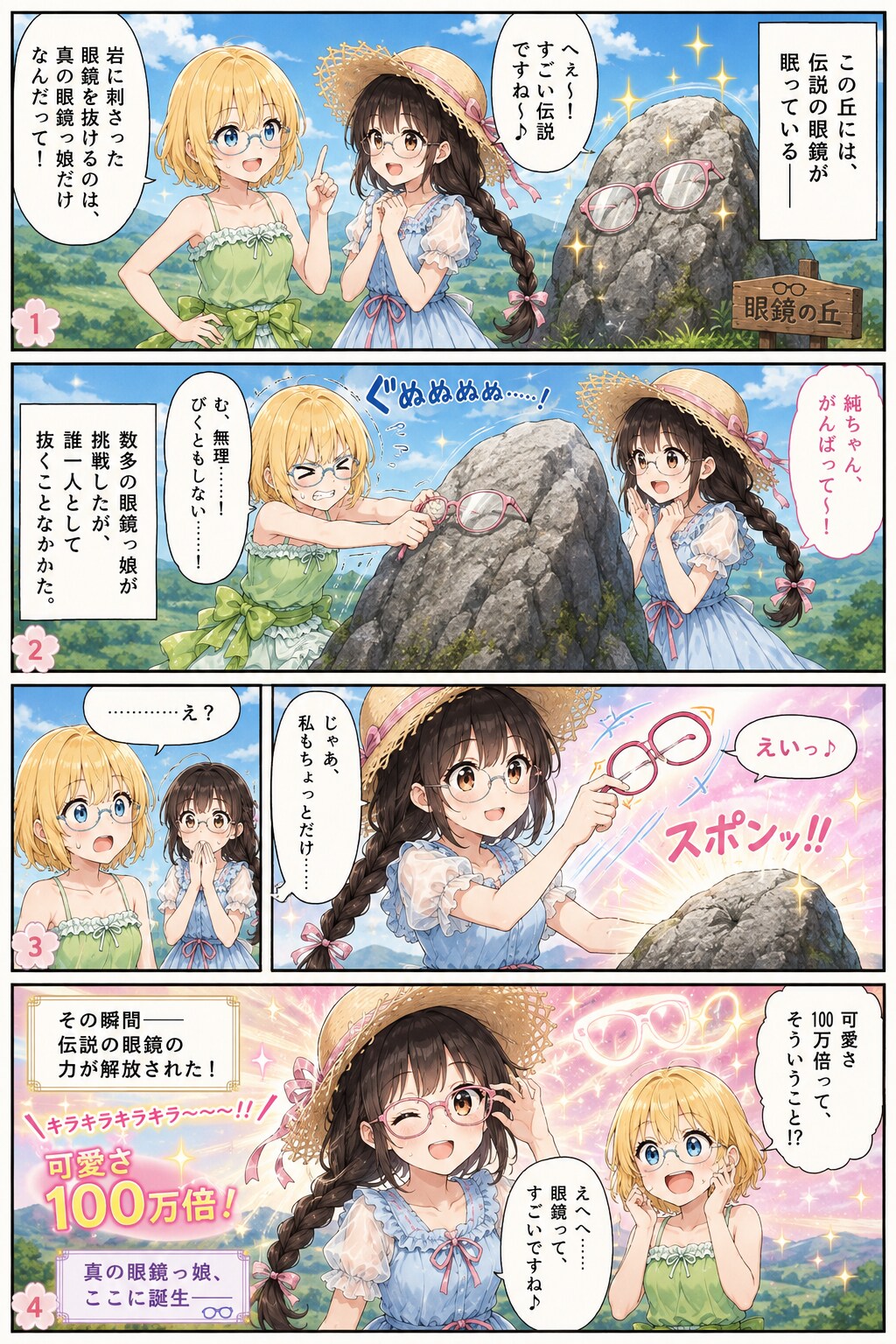 伝説の眼鏡 | の人気AIイラスト・グラビア