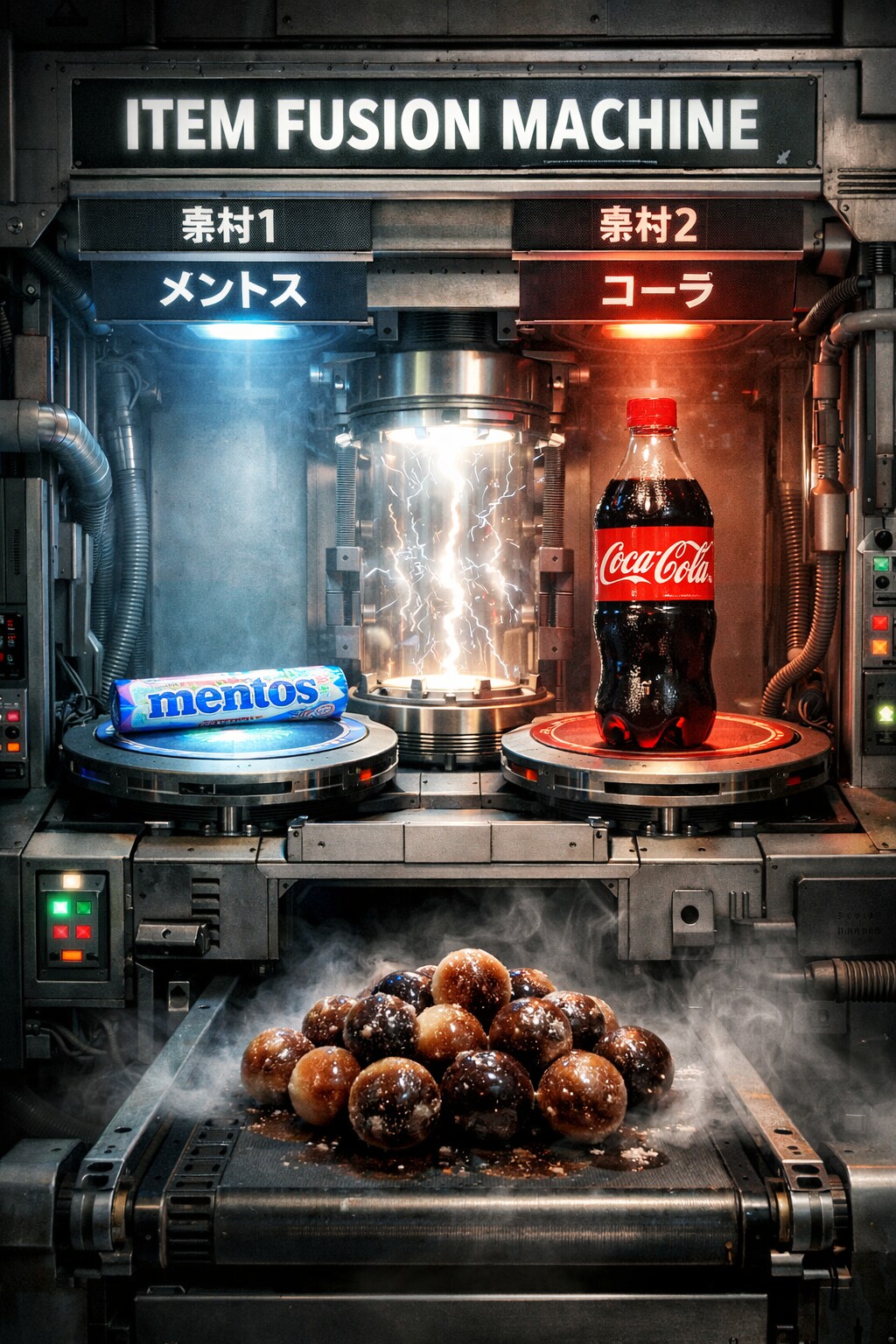 メントスとコーラを合成